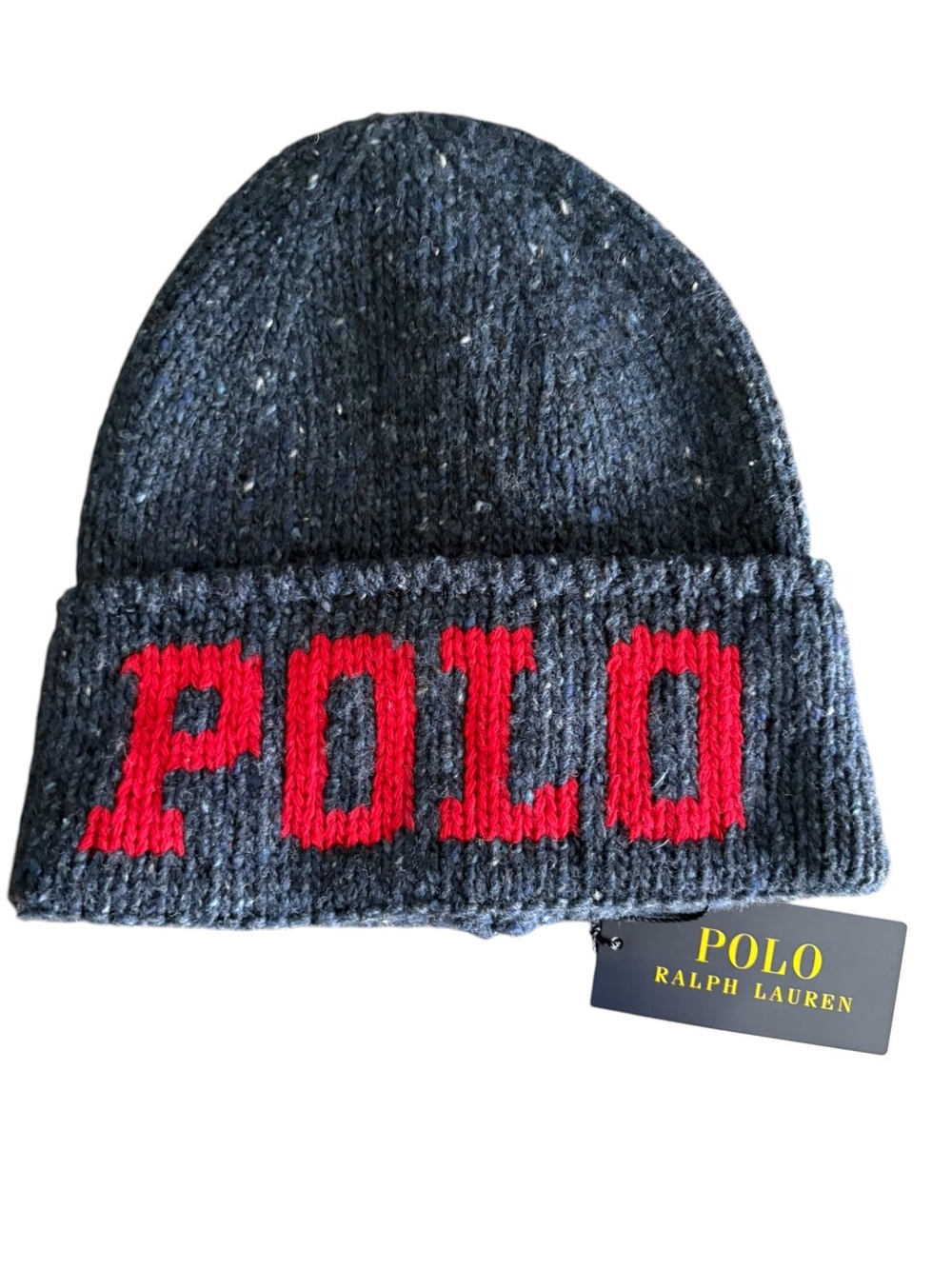 Polo Ralph Lauren Blue Wool beanie Hat OS